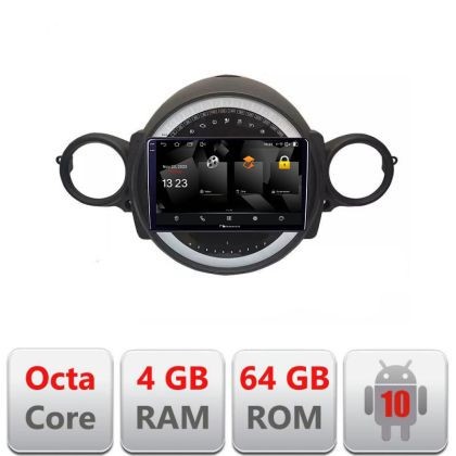 Navigatie Mini 2007-2011 Android Octa Core 720p 4+64 DSP 360 camera carplay android auto CarStore Technology