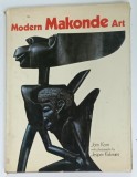 MODERN MAKONDE ART by JORN KORN , with photographs by JESPER KIRKNAES , 1974, PREZINTA URME DE UZURA