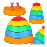 Set 5 pietre senzoriale pentru copii, echilibru ( sosea senzoriala)