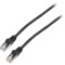 Patch cord F/UTP 6 litat CCA PVC negru 5m 26AWG