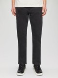 Blugi barbati Rick, croiala Slim Fit, talie medie, Negru, W29 L32