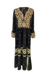 Rochie dama casual RL24, negru darth vader , marimea S