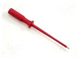 Terminal de măsurare roșu 60V 1mm aurit