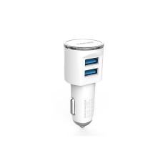 Incarcator Auto Dual USB Samsung Galaxy A8 Ldnio DL-C29 3.4A Alb