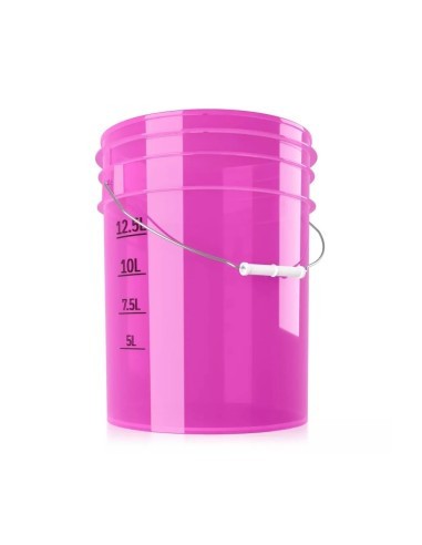 Găleată spălare auto Chemicalworkz Performance Bucket Roz Transparent 19L