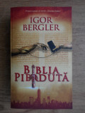 Igor Bergler - Biblia pierduta, 2017