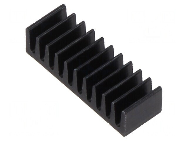 Radiator plat negru - dimensiuni standard