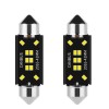 Set 2 Becuri auto LED, C5W Sofit, 8 LED SMD, Canbus fara eroare, 41 mm, BZRSH - Copie, IPF