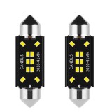 Set 2 Becuri auto LED, C5W Sofit, 8 LED SMD, Canbus fara eroare, 41 mm, BZRSH - Copie, IPF