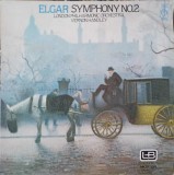Disc vinil, LP. Symphony No. 2-Elgar, London Philharmonic Orchestra, Vernon Handley-240556, Music For Pleasure