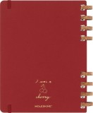 Agenda nedatata - Spiral Planner - XL, Hard Cover - Crush Cherry | Moleskine