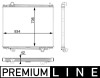 MAHLE CR 102 000P Radiator, racire motor