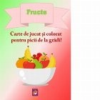 Fructe. Carte de jucat si colorat pentru picii de la gradi! foto