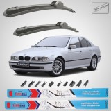 Cumpara ieftin Ștergătoare BMW Seria 5 E39 (1995&ndash;2000) | Set Față &ndash; TeamCar&reg;