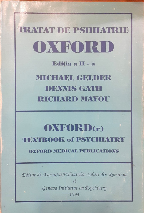 Tratat de psihiatrie Oxford