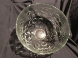 Arta / Colectie - Castron , Bol din sticla masiva model deosebit realizat de Kosta Boda design Ann Warff !