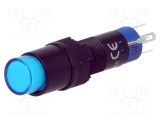 Comutator ONPOW acţionat prin apăsare Poz 2 SPDT 0,5A/250VAC IP40