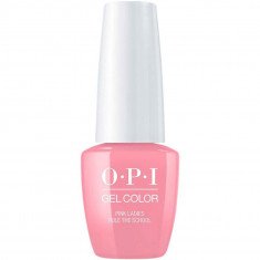 Lac de unghii semipermanent OPI Gel Color Pink Ladies Rule The School, 7.5ml foto