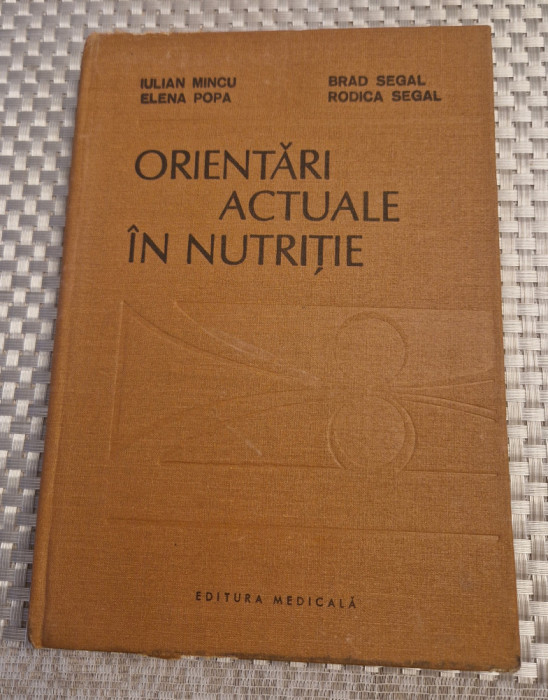 Orientari actuale in nutritie Iulian Mincu