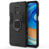 Husa pentru Xiaomi Redmi Note 9S / Note 9 Pro / Note 9 Pro Max, Techsuit Silicone Shield, Black