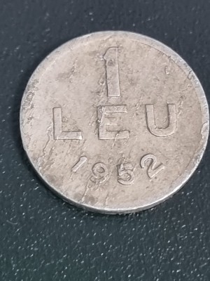 Romania 1 leu 1952 foto