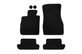 Talpi de podea textile cu trei straturi potrivite pentru BMW Seria 8 G15 Coupe dupa 2019 X-Drive, set de 4 piese, negru Performance AutoTuning