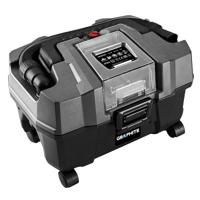 Aspirator umed-uscat compatibil cu acumulator 18V Li-Ion GRAPHITE ENERGY+ 58GE105 HardWork ToolsRange foto