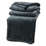 Cumpara ieftin Patura textil gri inchis 180x200 cm