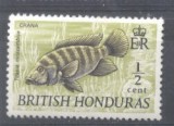 British Honduras 1971 Fish, MNH AE.252, Nestampilat