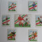 Serie bloc timbre fotbal sport Campionatul Mondial de Foltbal din Italia 1990