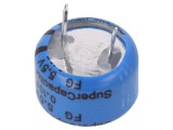 Supercondensator THT 0,1F 5,5V 5,08mm 100&Omega;
