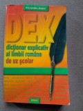 DEX - Dictionar explicativ al limbii romane (scolar) - Alexandru Andrei, Editura Regis, coperta brosata