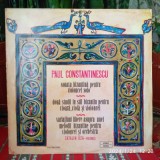 -Y- PAUL CONSTANTINESCU - SONATA BIZANTINA / DOUA STUDII / -VINIL EX ++ /NM, Clasica