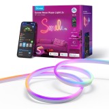 Govee Neon Rope Light 2s H61D4C01, bandă LED RGBIC 4 m