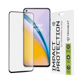Folie sticla OnePlus Nord 2 5G Techsuit 111D Full Glue Full Cover, negru