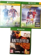 Joc XBOX One Battlefield Hardline + Fifa 15 + Fifa 16 foto