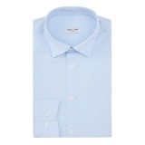 Camasa barbati slim fit bleu C002SF