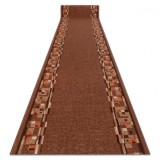 Traversa anti-alunecare Bombay maro, 100 cm, Dreptunghi, Poliamida