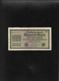 Germania 1000 marci mark 1922 seria441793 seria mov