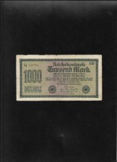 Germania 1000 marci mark 1922 seria441793 seria mov