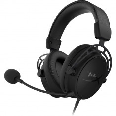 Casti Audio Cloud Alpha S Gaming Over Ear Headset, Microfon, USB Audio Control, Mufa Jack 3,5 mm, Negru foto