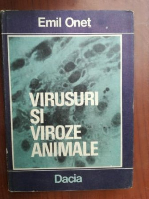 Virusuri si viroze animale VOL 1 - Emil Onet foto