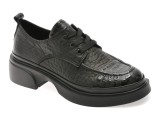 Pantofi GRYXX negri, 387386, din piele naturala