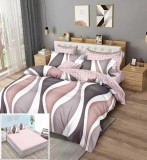 Cumpara ieftin Lenjerie Pat Bumbac cu Elastic 6 Piese 180x200 cm (Diverse Culori: Negru, Alb, Rosu, Gri, Albastru, Verde) Set de Pat