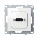 Priza conector HDMI Legrand Suno alb 721149