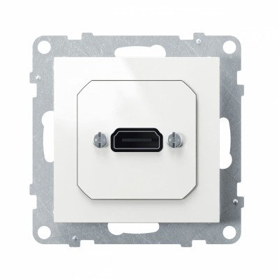 Priza conector HDMI Legrand Suno alb 721149 foto