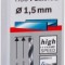 Bosch Set 10 burghie metal HSS PointTeQ 1.5 mm - 3165140906920