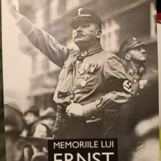 MEMORIILE LUI ERNST ROHM, CORINT 2018, 378 PAG