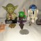 Star Wars vehicule Falcon LAAT figurine Yoda R2D2 Soimul Mileniului monedă Stormtrooper navete Calup noua piese 2 SW