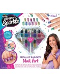Shimmer n Sparkle Metallic Rainbow Nail Art (65540)